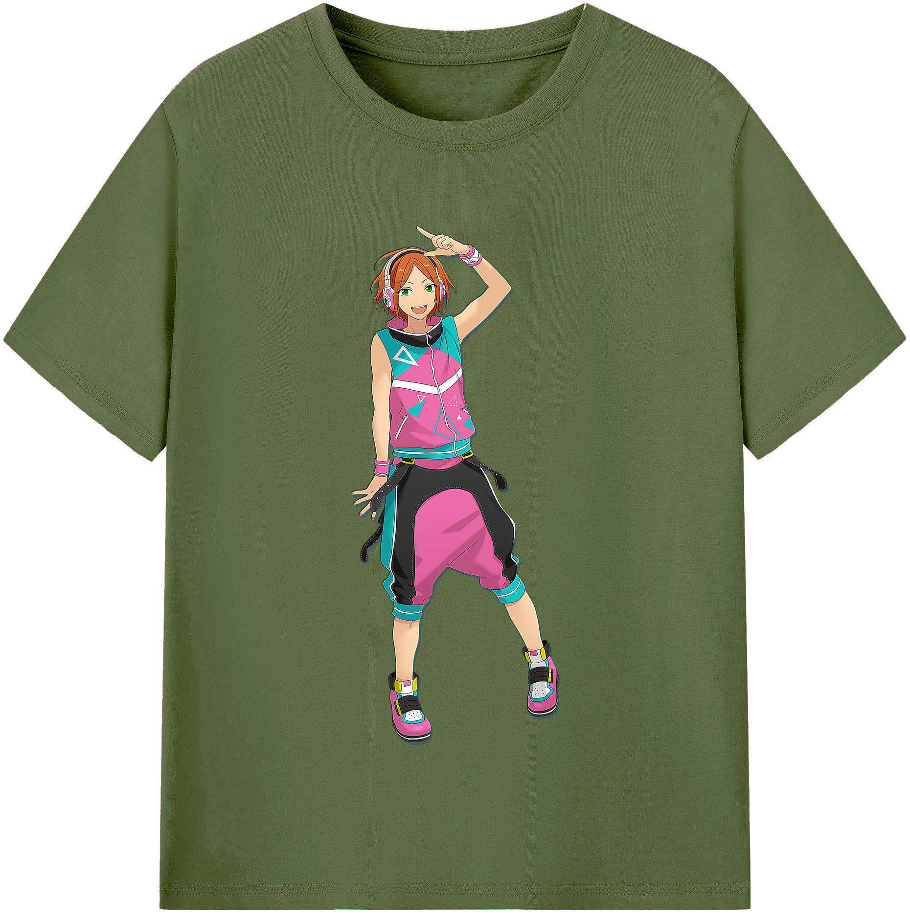 （画像用） あんさんぶるスターズ! Ensemble Stars 綿100％半袖Tシャツ（フロントプリント）